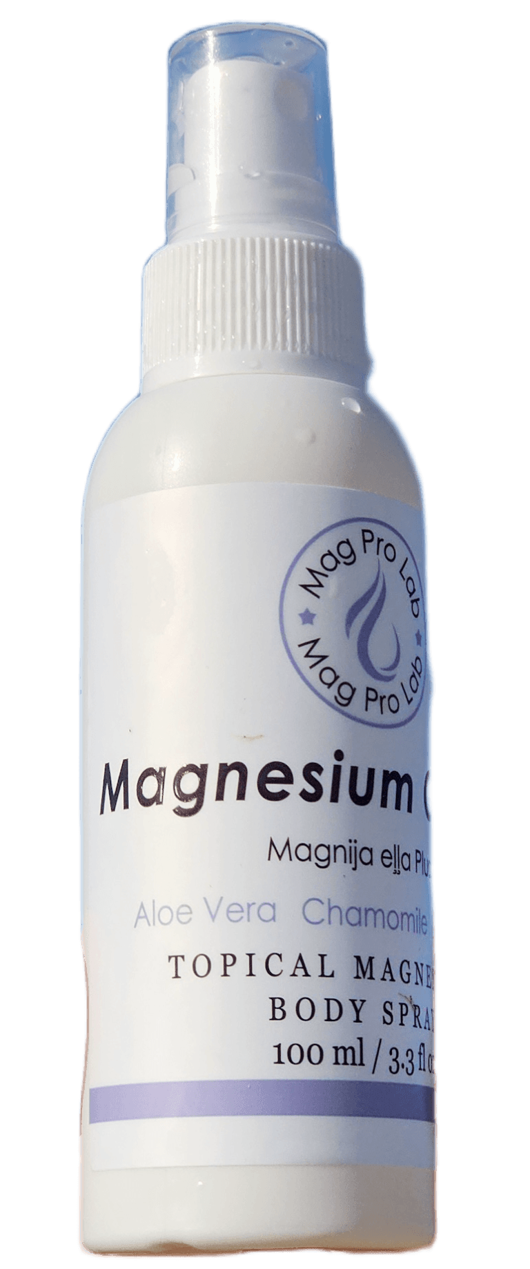 Magnesium oil for sleep with added lavender