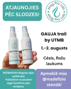 MagPro Lab pasākumi, jūs varat mūs satikt Gauja trail by UTMB , 1.-2. augustā, Cēsīs